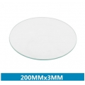 Hot Bed Glass plate, 200mm x 3mm